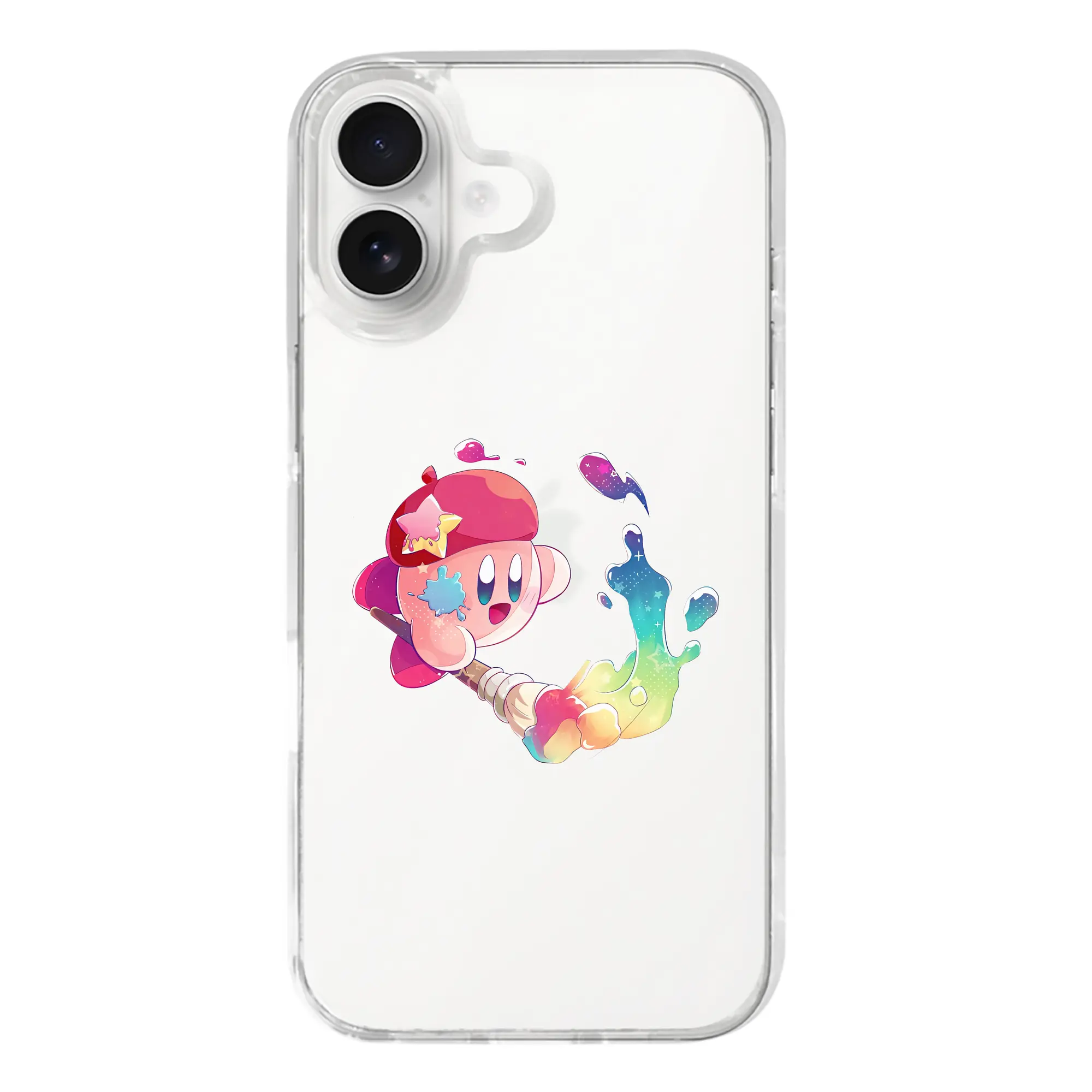 星のカービィ グッズ カービィ - iPhone 17シリーズ 透明スマホケース – 薄型・耐衝撃・精密フィット保護カバー